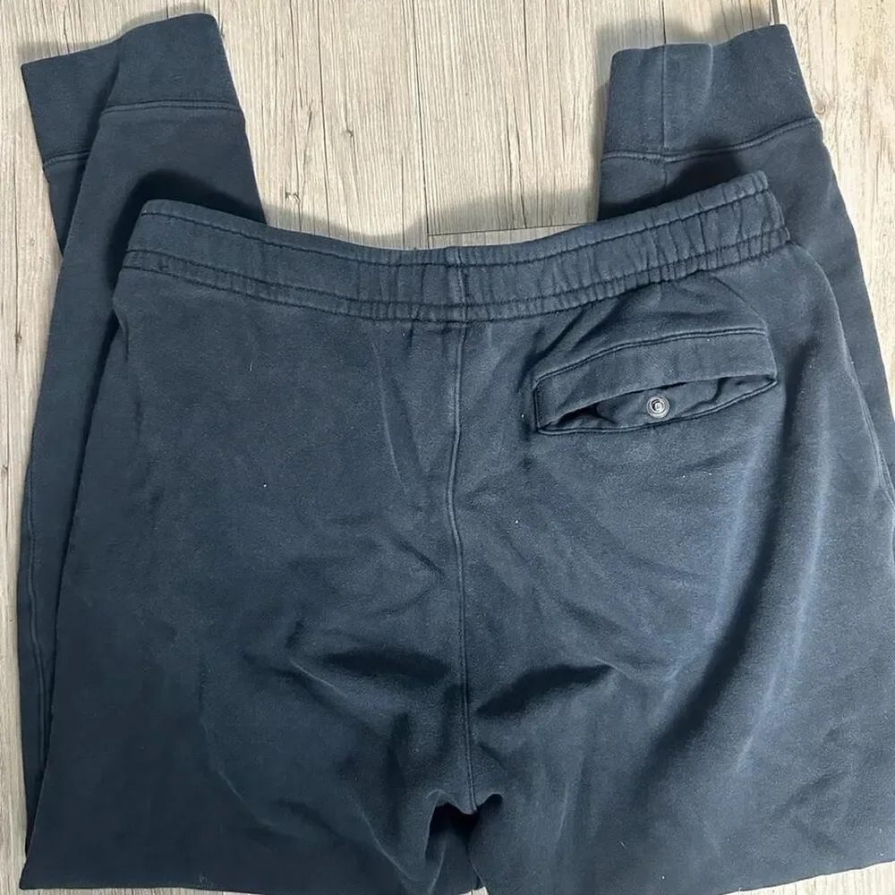 Nike Men's Black and Navy Joggers-tracksuits